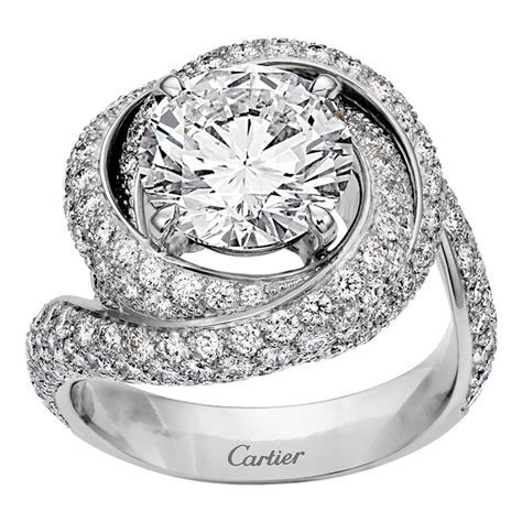 women cartier ring|cartier ring with diamond price.